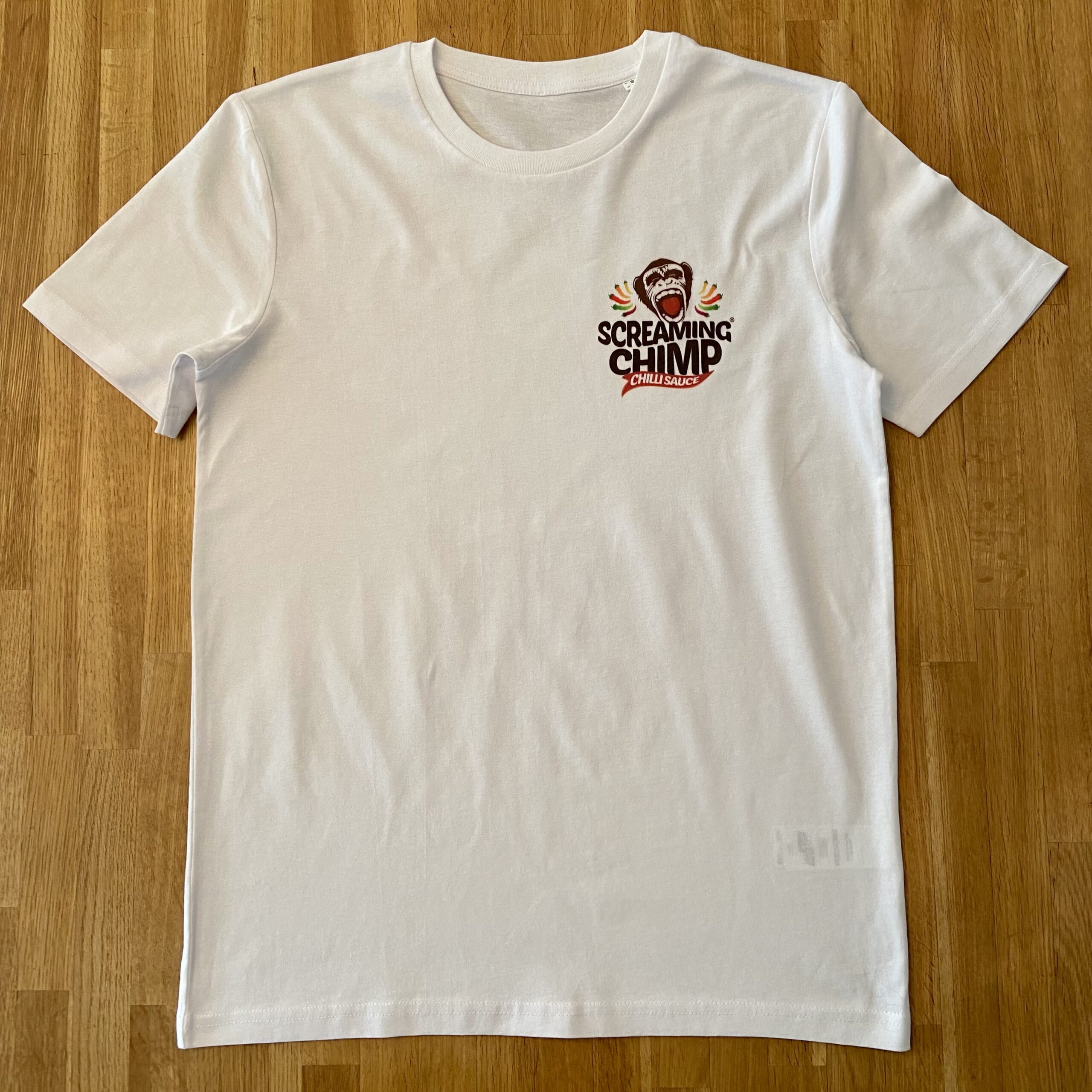 Screaming Chimp White T-Shirt